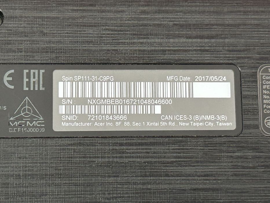 Acer Model N16W2443510602398453764