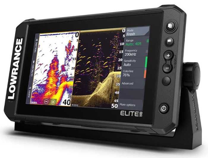 Echosonda Lowrance ELITE FS 9 z przetwornikiem ACTIVE IMAGING 3w1