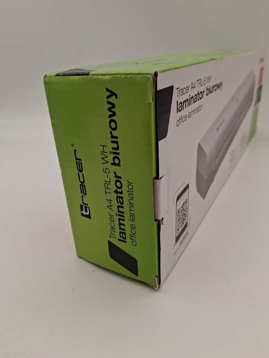 Laminator zgrzewarka laminarka na gorąco Tracer A4 TRL-5 WH Jak Nowy!