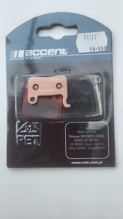 Klocki do hamulca tarczowego hydr. SHIMANO XTR, XT, LX, DEORE,SAINT