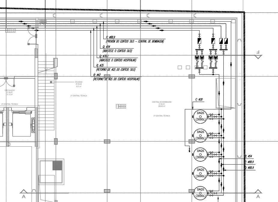 Engenheiro Projetista de Redes de Águas, Esgotos, Gás e AVAC