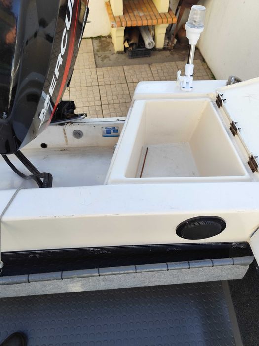 Riamar 430 LX c/ Mercury 50 hp ( injeção ) 4 tempos