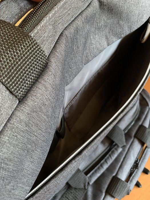 Сумка фірми “hp” сіра для ноутбука на 15.6 дюймів роз.40*29*6 см