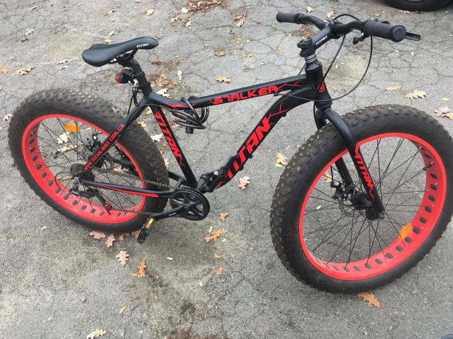 Велосипед Titan Stalker гірський фатбайк: 000 Велосипеды