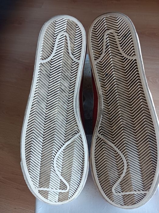 Nike blazer mid suede vermelho