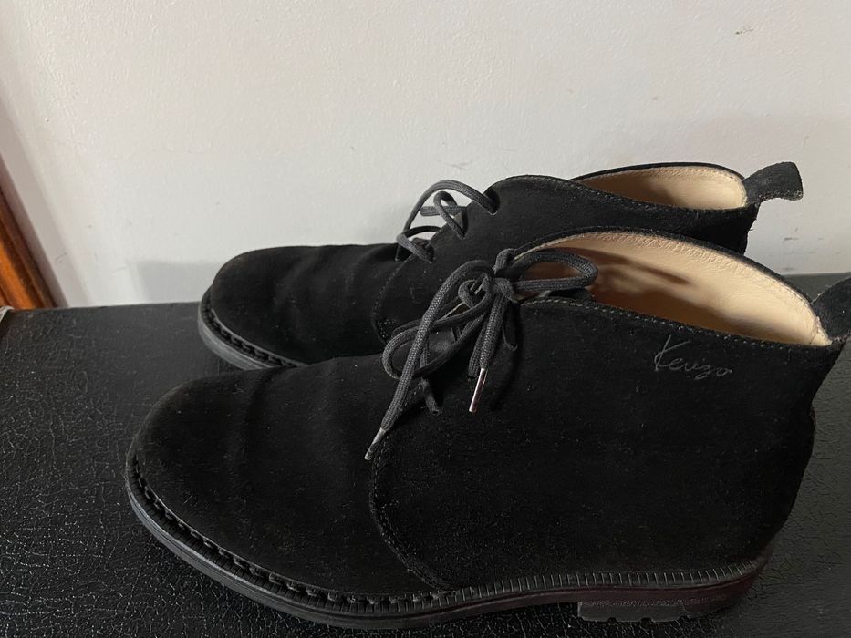 Botas kenzo camurça