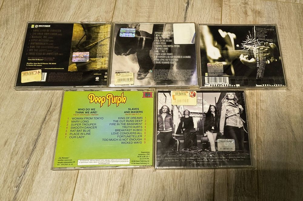 Продам CD диски (Rock/Metal)