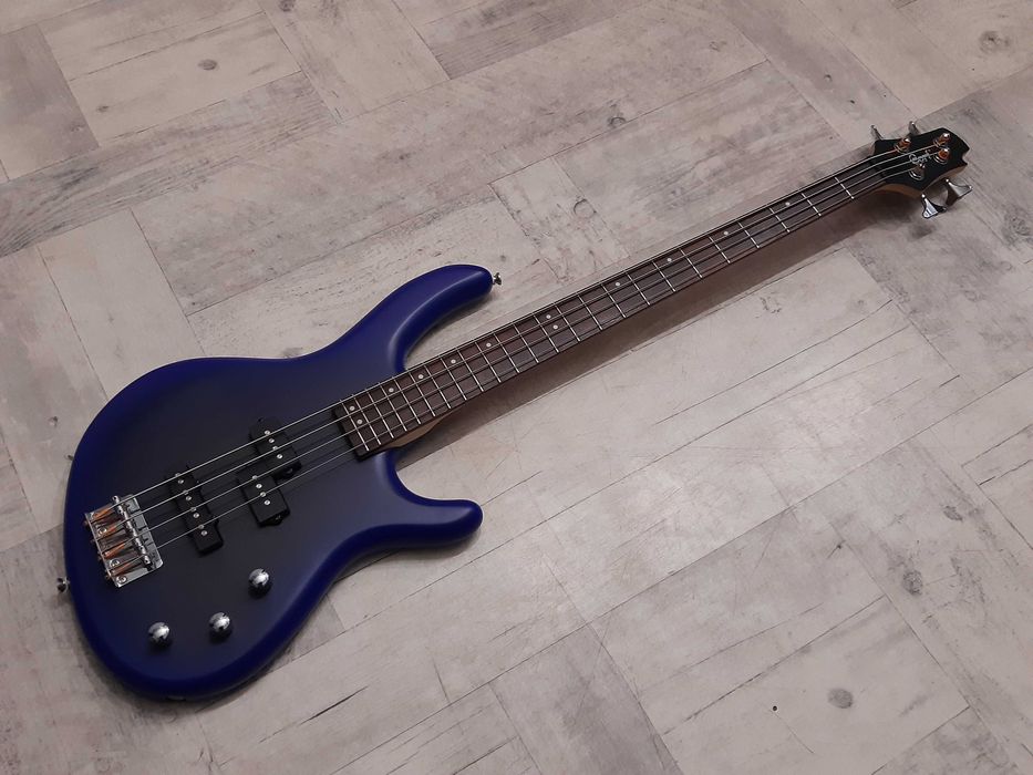 Gitara Basowa Cort Action-2015-Transparent Blue-wysyłka Gratis-zamiana