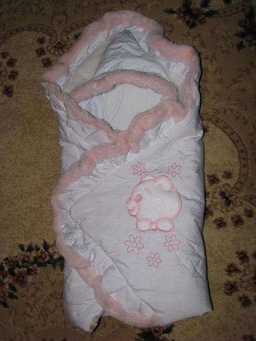 Конверт-одеяло 2-ка "Мишка" ТМ "Маленьке Сонечко" (конверт на выписку)