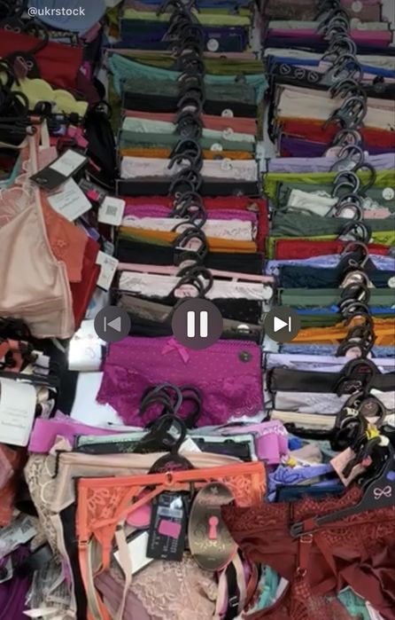 Hunkemöller 24.25€/кг, білизна жіноча, мереживо, сток оптом, гуртівня білизни