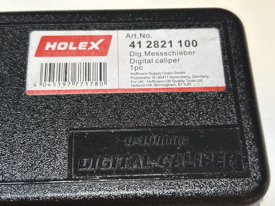 Profesjonalna Suwmiarka Cyfrowa HOLEX ABS 100 mm (41 2821) – Jak NOWA