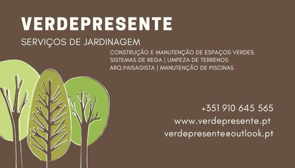 Construção e Manutenção de Espaços Verdes