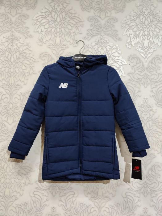 Kurtka new balance stadium jacket parka dziecięca 134