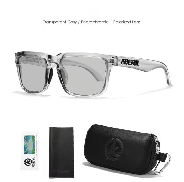 Мужские солнцезащитные очки спортивные с поляризацией UV400