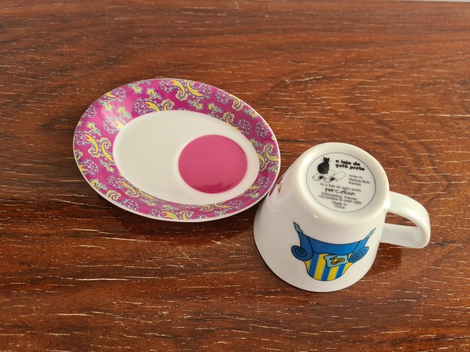 2 Chávenas de café Gato Preto64343241532930122