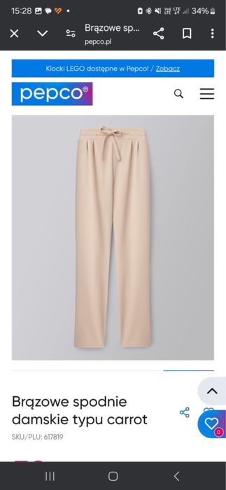 Komplet damski pepco