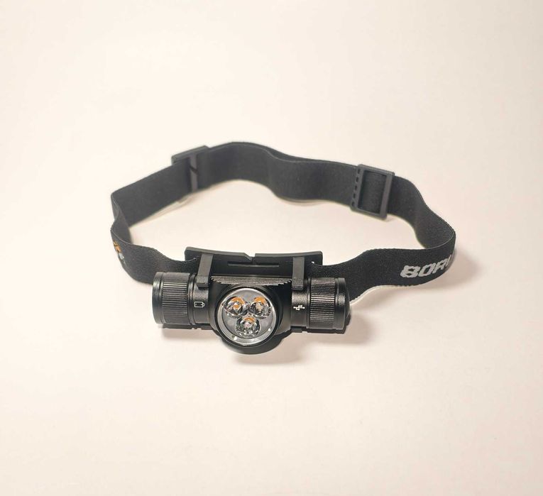 Poprawiona czołówka, wymienione diody, 3800K, 1800LM, CRI 97