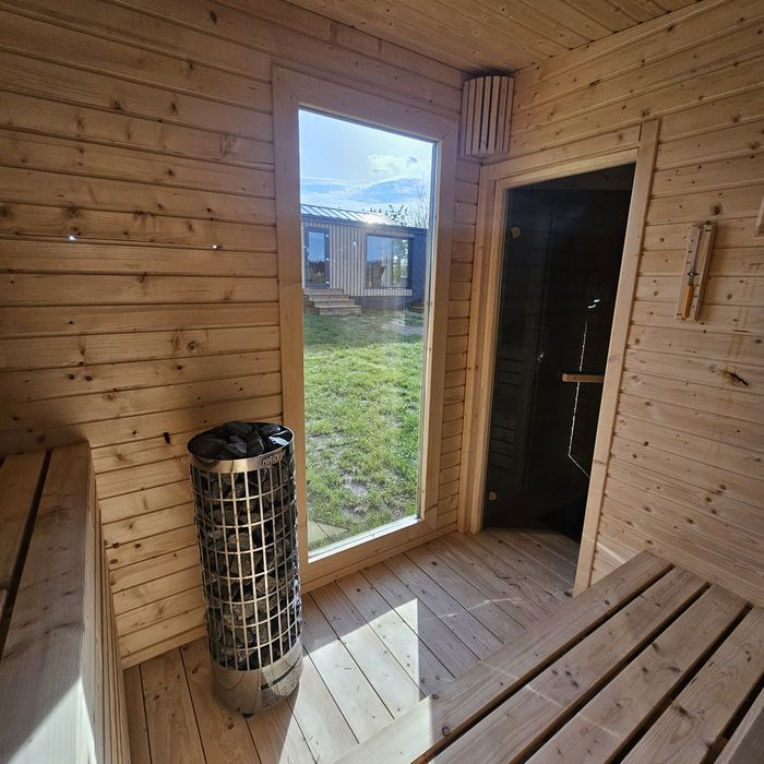 Domek nad jeziorem  z jacuzzi sauną dla Rodziny łowisko ryby kaszuby