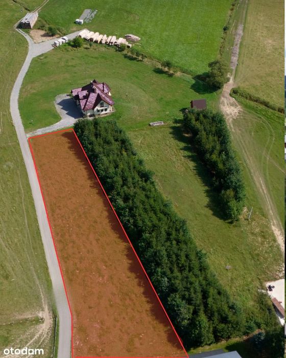 Działka budowlana 17,5 ar – Spytkowice - Widok 2