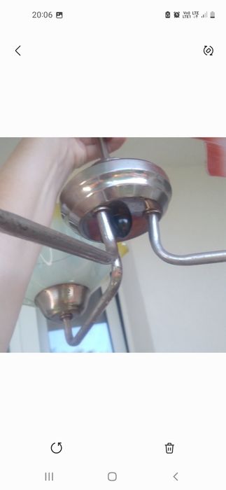 Stara lampa lata 60-te