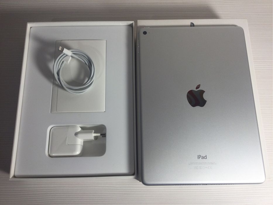 iPad Air2 64Gb WiFi 9,7” Silver (состояние нового), аккум. 100%