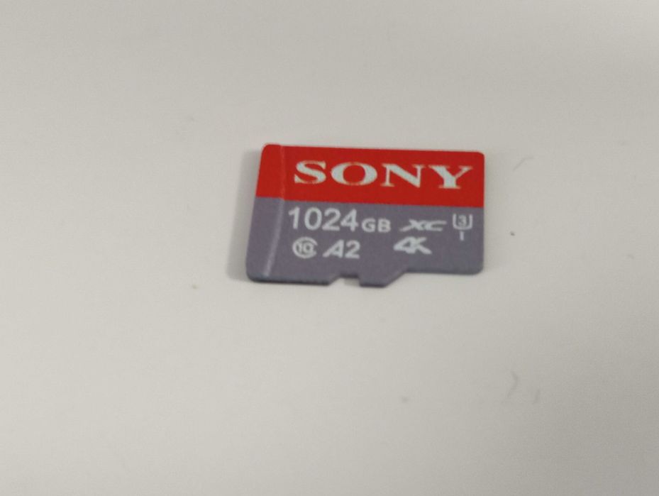 Oryginalna karta pamięci Sony 1024 GB A2 4K 3g 1 TB Nowy Lombard/Bytom