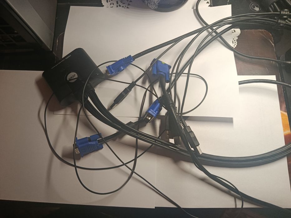 Przełącznik KVM USB Aten CS22U | 2-porty | Sterowanie 2 PC