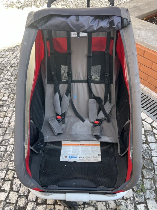 Atrelado bicicleta 2 lug. Hamax