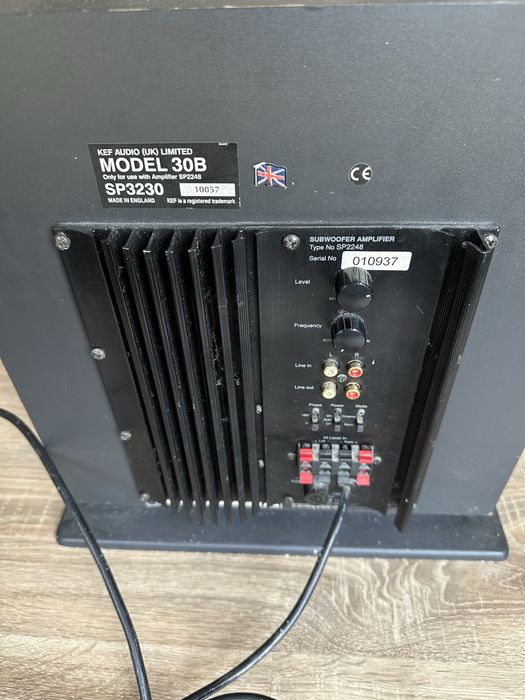 KEF Audio Model 30B subwoofer 12”