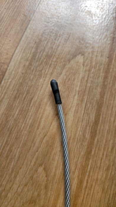 Антена трос(Трос в ПВХ обплетенні оцинкований)для рації Motorola 47см