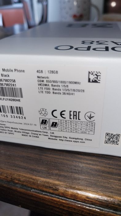 Смартфон Oppo A38