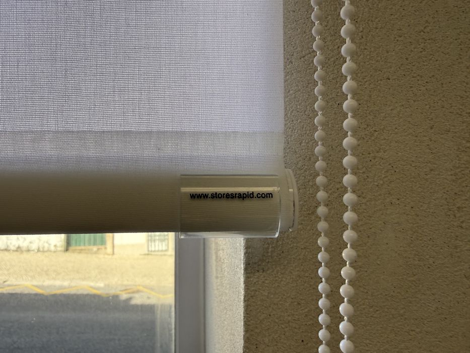 Estores rolo 160x200 branco translucido