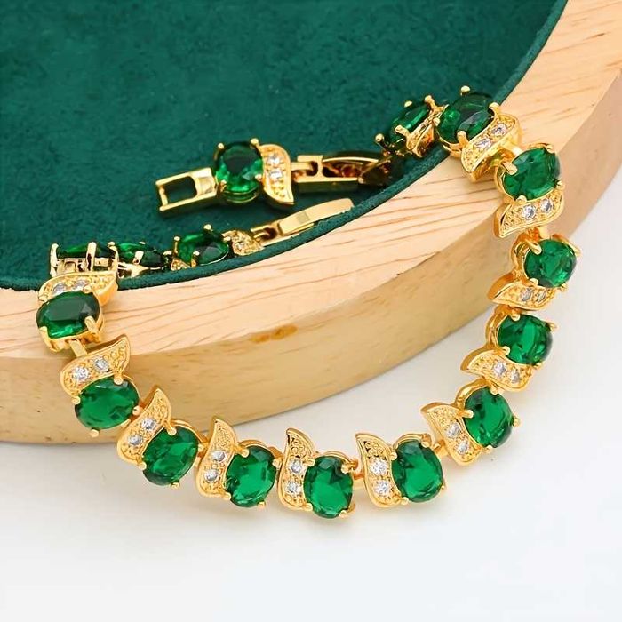 Conjunto de Joias Elegante com 5 Peças e Zircônia Cúbica Brilhante