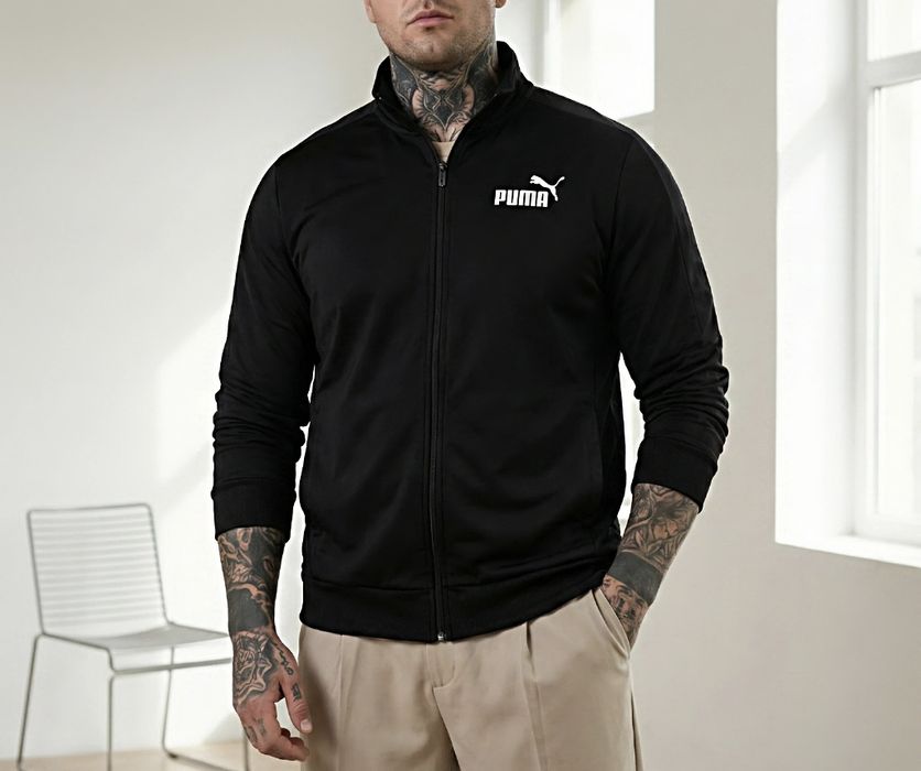 Czarna bluza Puma Oldschool | Boxy Fit | Vintage vibe XXL