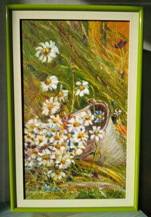 Картина Ромашки масло