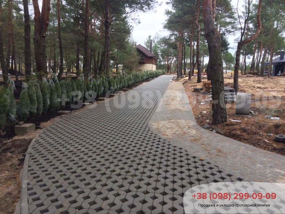 Тротуарная плитка Парковочная Решетка: 465 грн. - Оздоблювальні та ...