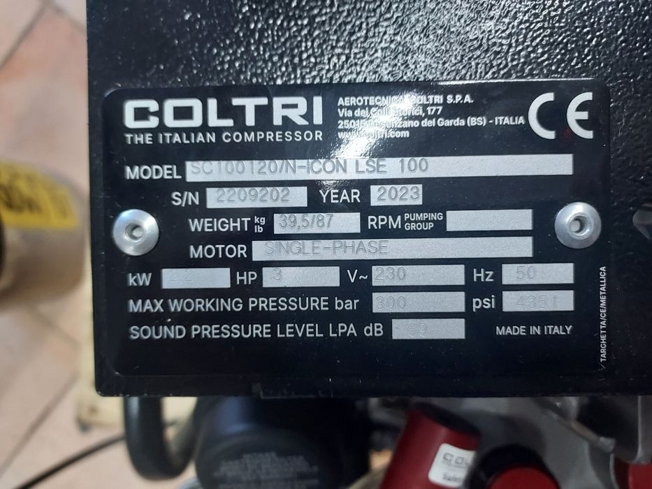 Compressor mergulho Coltri