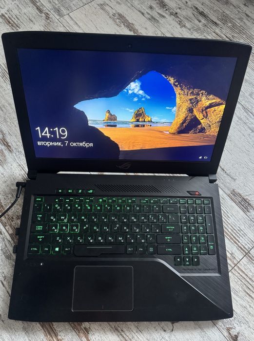 ASUS ROG GL63VD – ігровий ноутбук / 16ГБ RAM / GTX 1050 / SSD 1ТБ