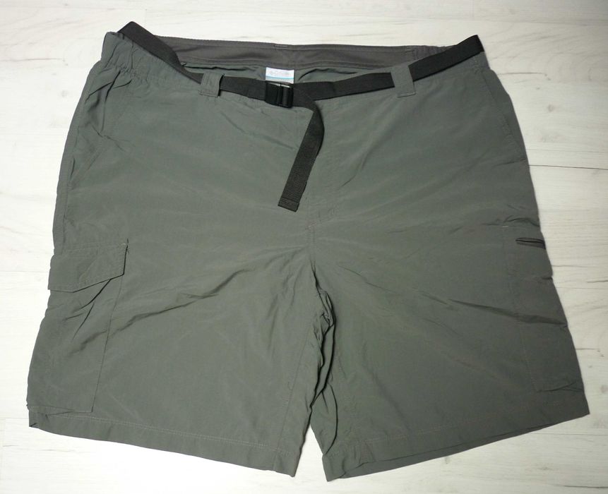 Duże męskie lekkie krótkie spodnie COLUMBIA rozmiar 3XL W44 spodenki bojówki z USA