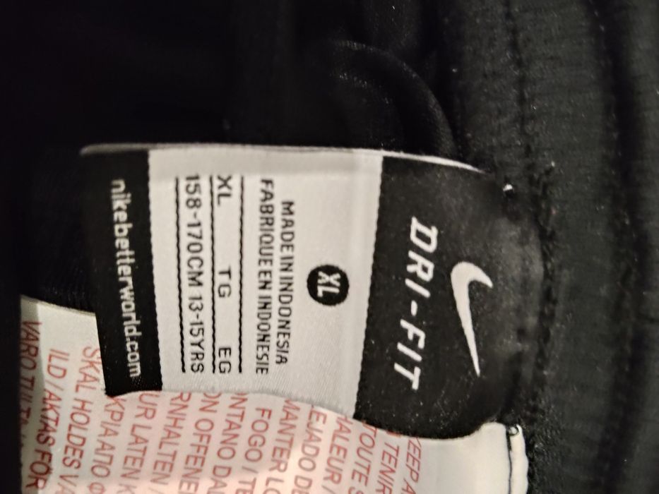 Spodnie dresowe piłkarskie Nike