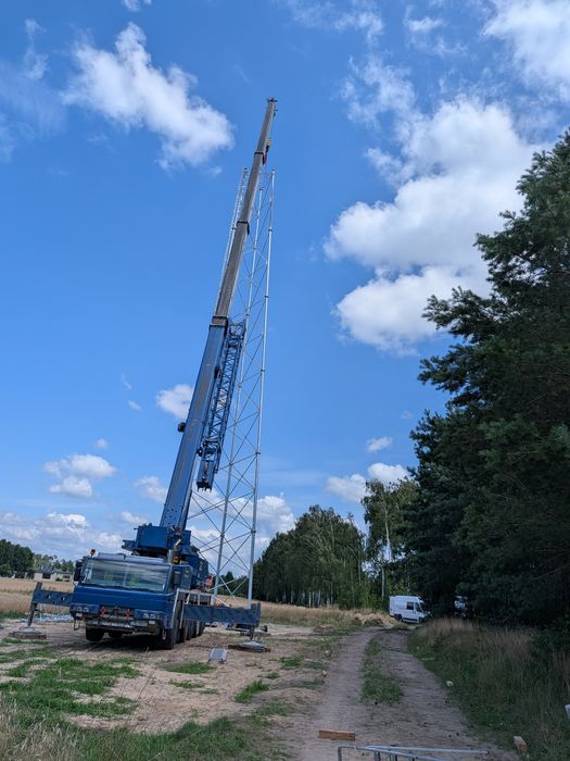 Usługi dźwigowe do 110 ton