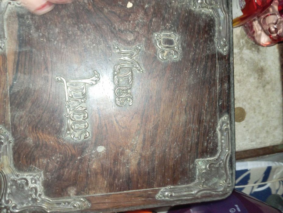 Caixa madeira lenços