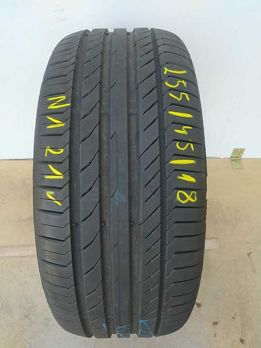 1x 255/45 R18 103H Continental Sport Contact 5 19r