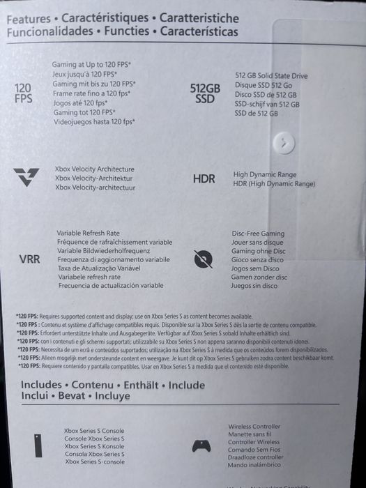 Xbox series S - 512gb com caixa