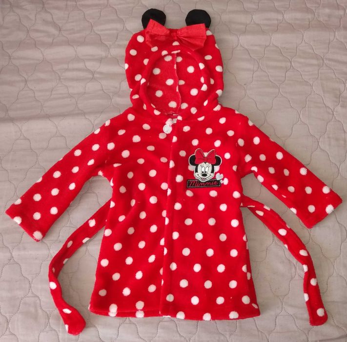 Szlafrok Myszka Minnie rozmiar 80