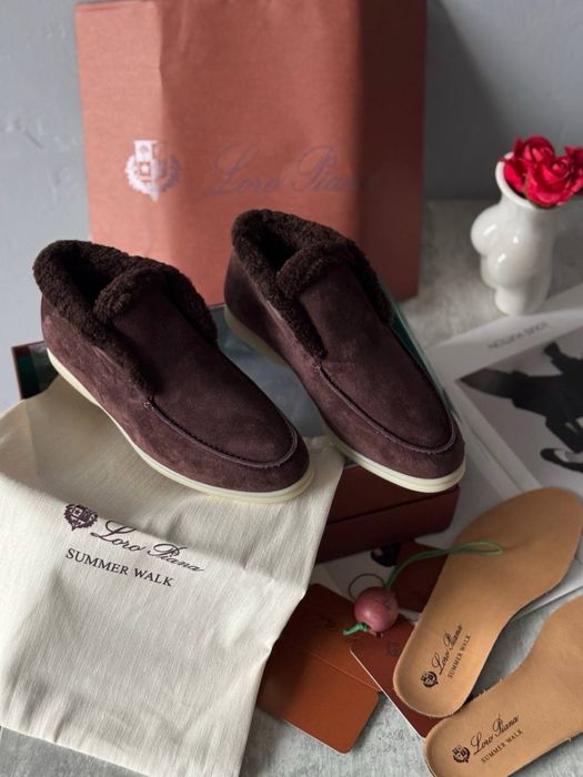 Лофери loro piana , зимні лофери лоро піана . 38 р / 24.5 см