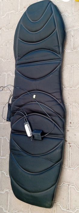 Elektryczna mata masująca zakładana na fotel
