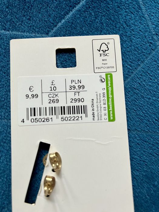 Zestaw kolczyków pozłacanych perełki, kwiatki i serduszka Accessories