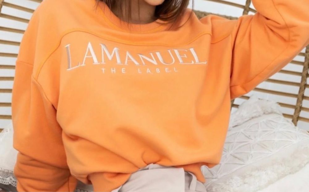Bluza La Manuel  Piękny pomarańcz !!!