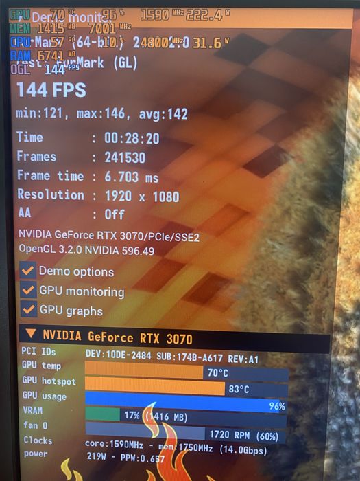 Rtx 3070 acer predator